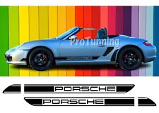 Strisce Adesive Porsche Boxter Spider Universali Fasce Adesivo Vinile Tuning