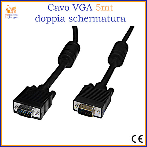 Cavo vga per monitor - , pc