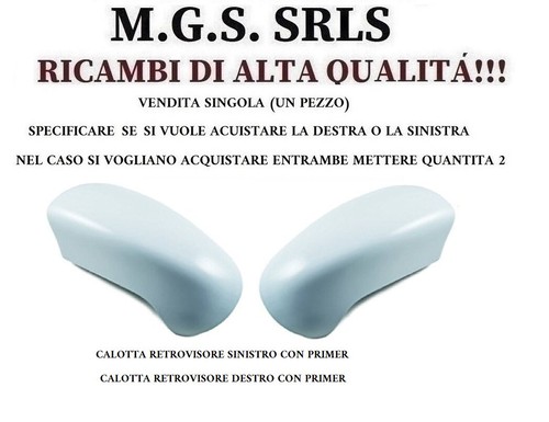 Calotta retrovisore sinistro - calotta, e