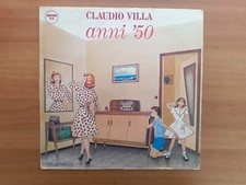 DISCO LP 33 GIRI - CLAUDIO VILLA - ANNI 50 - FONIT CETRA 1984 VG/VG
