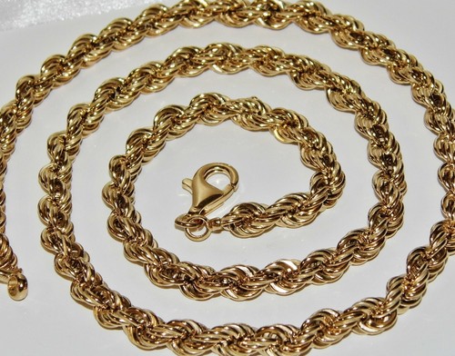 Catena corda massiccia oro - catena,