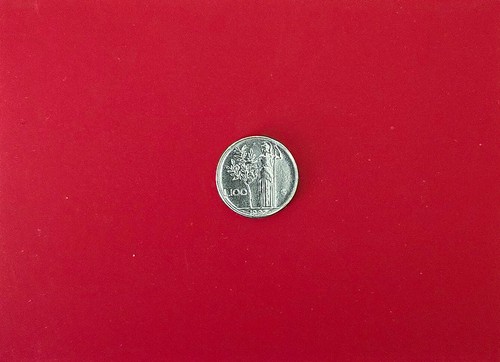 Moneta rara lire - 100, del