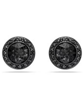 Orecchini Swarovski Angelic Una 5709413 Earrings cristalli Nero Rutenio Limited