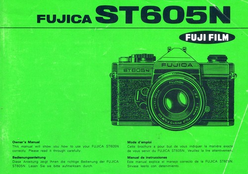 Manuale istruzioni fotocamera