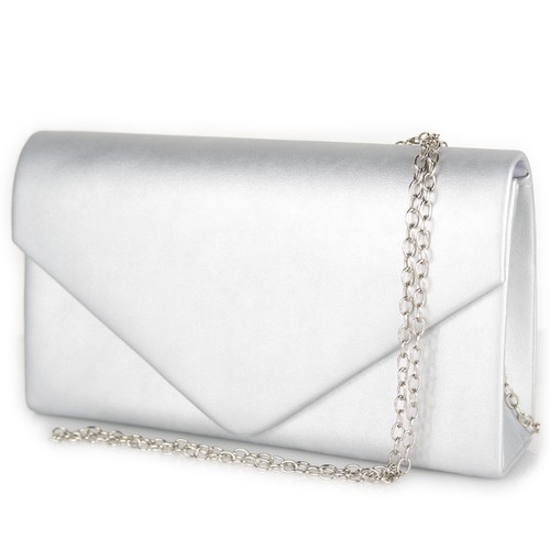 Pochette donna argento