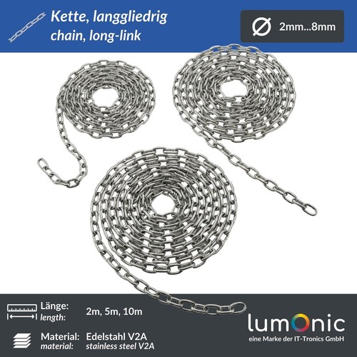 Catena v4a acciaio inox - catena, m