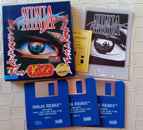 Ninja remix commodore amiga - ninja,