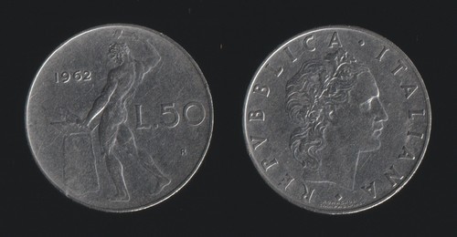 Lire 1962 vulcano - 1962,