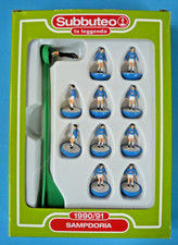 Subbuteo - La Leggenda - La légende - équipe Sampdoria 1990 / 1991 - Football