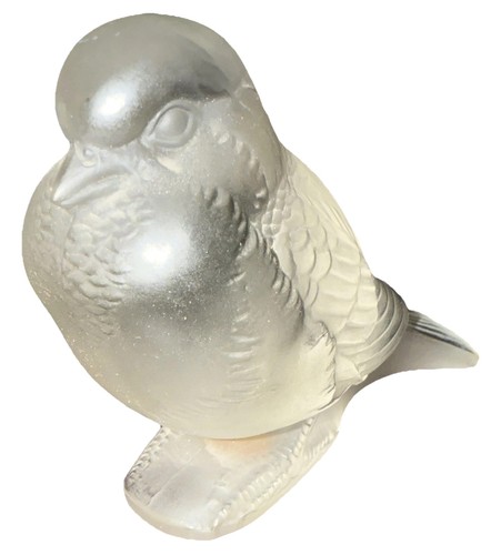 Lalique crystal sparrow bird - lalique,