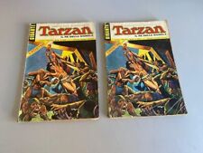 2 FUMETTI   DI TARZAN GIGANTE  EDITRICE CENISIO ANNI 70  