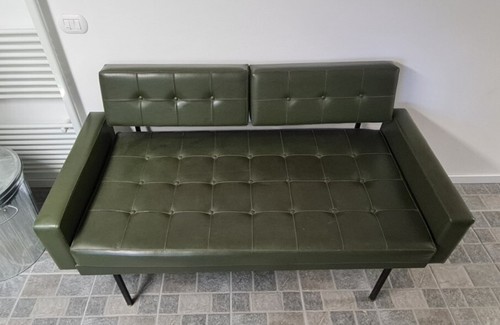 Divano letto singolo vintage - letto,