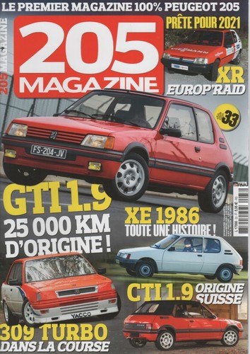 205 magazine peugeot - magazine,