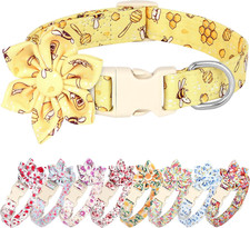 Collare per cani con fiore