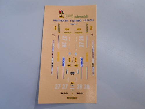 Fds126ck fds decals ferrari - 95,