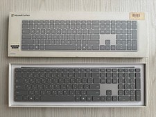 Microsoft Surface Tastiera Inglese QWERTY con Arabo Full Size Bluetooth Grigio