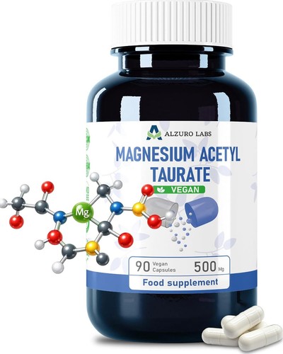 Magnesio acetil taurato 500mg - magnesio,