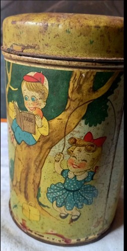 Scatola latta vintage