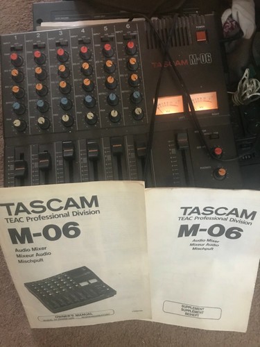 Tascam mixer audio - m-06,