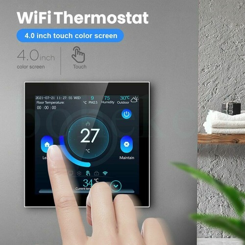 Termostato smart wifi tuya - termostato,