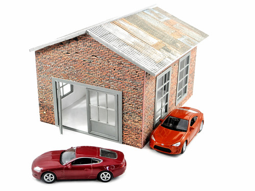 Kit diorama auto garage - kit, in