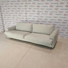 Divano 3 Posti Vintage Tessuto Sfoderabile Italia Design Anni 80