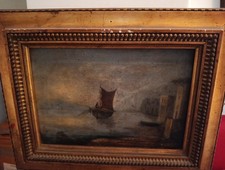 Quadro Ad Olio Antico Scuola Napoletana