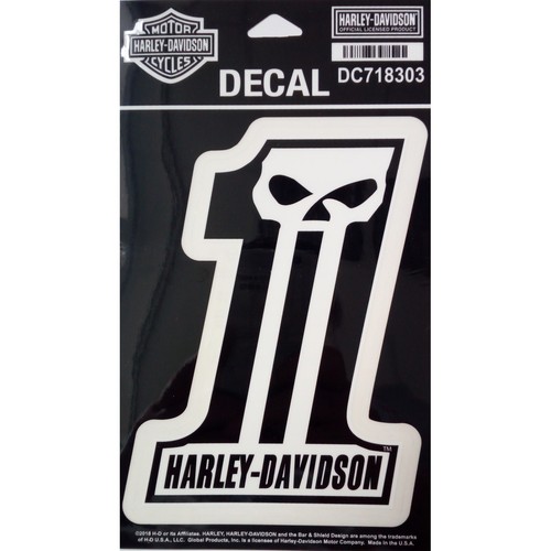 Adesivo skull md harley - adesivo, hd