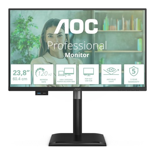 Aoc monitor ips - monitor, 23,8"
