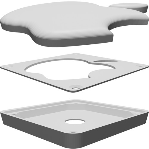 Logo apple scatola luce - scatola,
