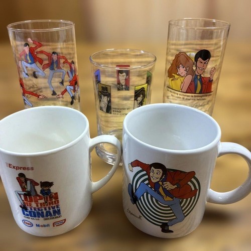 Lupin iii tazza - iii, bicchiere