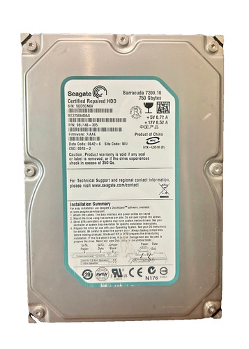 Seagate barracuda 750 disco - seagate,
