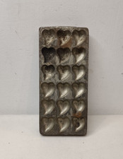 Vecchio STAMPO da PASTICCERIA - CUORE PER CIOCCOLATA, ANNI '40, SARTORIO TORINO