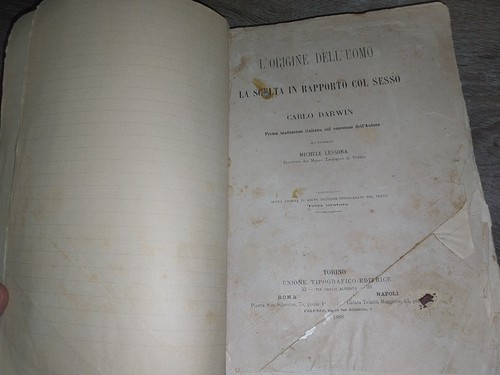 Darwin origine dell uomo - c.;, dell'uomo