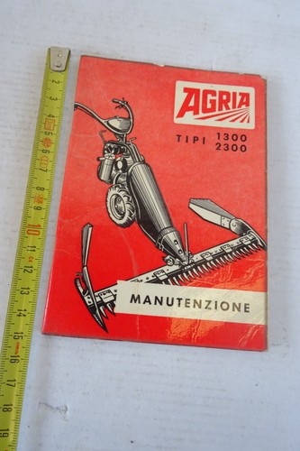Manuale uso manutenzione agria - manuale,