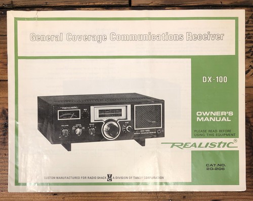 Ricevitore realistico 100 - realistico, dx-100