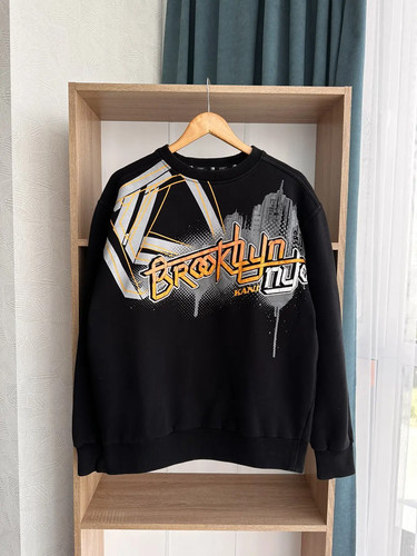 Vtg karl kani big logo - vtg, black