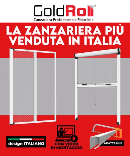 Zanzariera rullo riducibile - a,