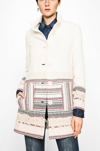 Desigual coat asha ethnic - desigual,