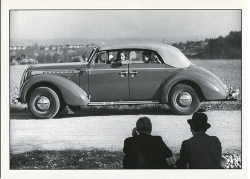 Cartolina auto opel - opel, cabrio