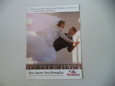 advertising Pubblicità 1989 MATERASSO PERMAFLEX