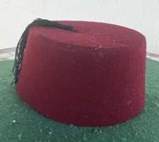 Cappello Berretto Fez Tachia Per Divisa Coloniale Africa