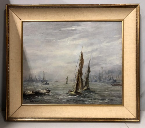 Antico quadro olio tavola - quadro, v