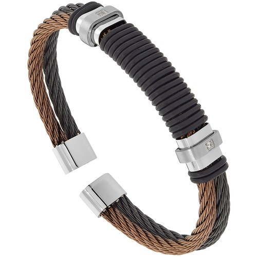 Acciaio inox marrone nero - &,