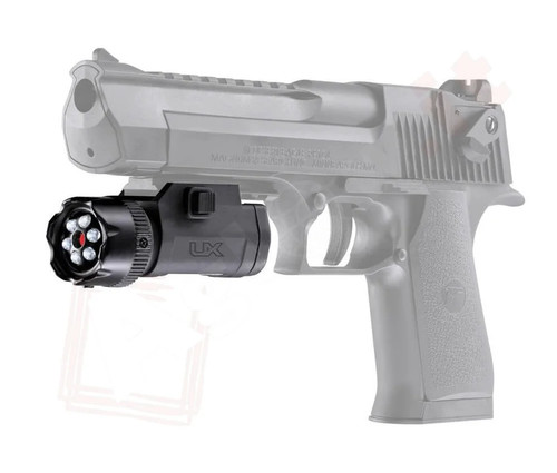 Torcia con puntatore - con, laser