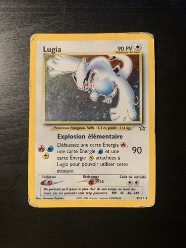 Carte pokémon lugia 9 111 - :,