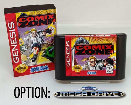 Comix zone sega genesis mega - comix,