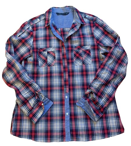 Blusa donna zara quadri - blusa,