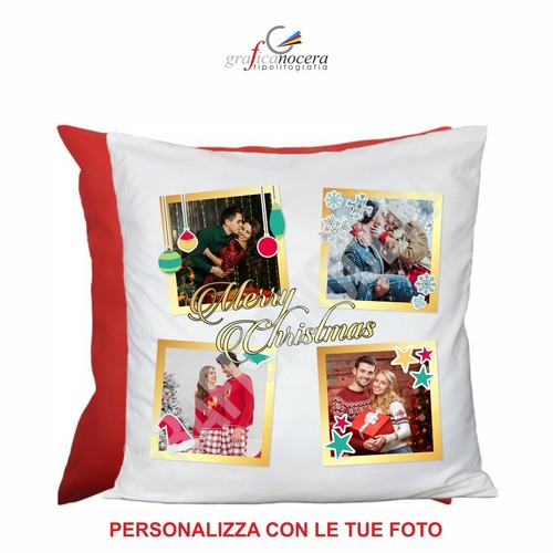 Cuscino quadrato natale con - quadrato,