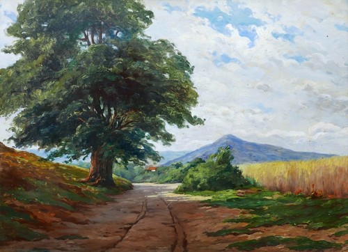 Georges duhain quadro francese - georges,